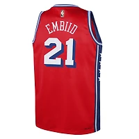 Maillot Jordan Brand Joel Embiid Swingman pour jeune des Philadelphia 76ers - Édition Statement