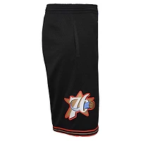 Youth Mitchell & Ness Black Philadelphia 76ers Hardwood Classics Swingman Shorts
