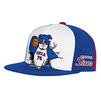 Casquette snapback Mitchell & Ness Royal Philadelphia 76ers pour enfant