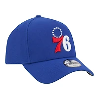 Youth New Era  Royal Philadelphia 76ers 9FORTY A-Frame Adjustable Hat