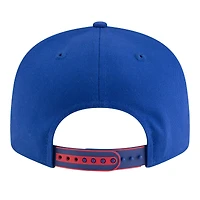 Youth New Era  White/Blue Philadelphia 76ers 2025 NBA Tip Off Split Panel 9FIFTY Snapback Hat