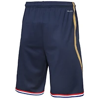 Short de performance Swingman Nike bleu marine Philadelphia 76ers 2025/26 City Edition pour jeunes