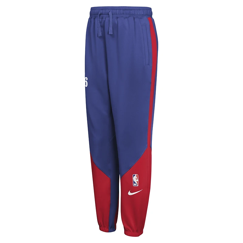 Youth Nike Royal Philadelphia 76ers 2024/25 Authentic Showtime Pants
