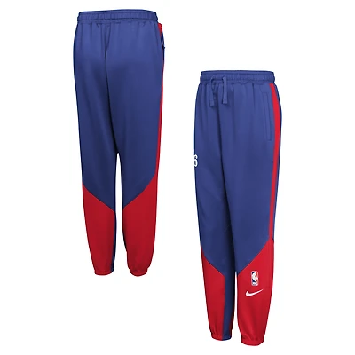 Pantalon Nike Royal Philadelphia 76ers Authentic Showtime 2024/25 pour jeune