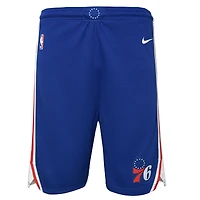 Youth Nike Royal Philadelphia 76ers Swingman Performance Shorts – Icon Edition