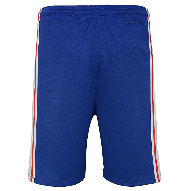 Youth Nike Royal Philadelphia 76ers Swingman Performance Shorts – Icon Edition