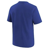 T-shirt Nike Royal Philadelphia 76ers Swoosh pour jeune
