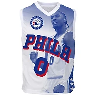 Youth Outerstuff Tyrese Maxey Royal Philadelphia 76ers Hometown Fashion Jersey