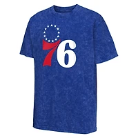 Youth  Royal Philadelphia 76ers Rugged Defense T-Shirt