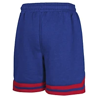 Youth Royal Philadelphia 76ers Teardrop Fleece Shorts