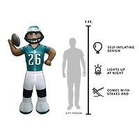 Mascotte gonflable des Philadelphia Eagles