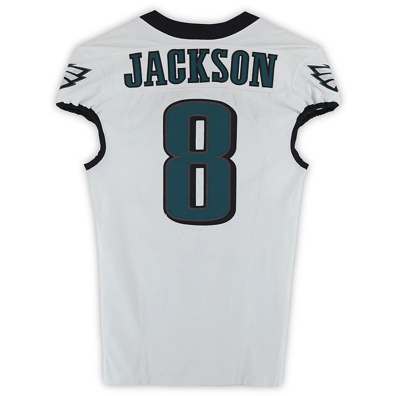 Adoree' Jackson Philadelphia Eagles Game-Used #8 White Jersey vs. Los Angeles Rams on September 21, 2025
