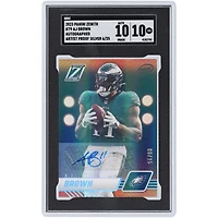 A.J. Brown Philadelphia Eagles Autographed 2023 Panini Zenith Artist Proof Silver #79 #6/25 SGC Authenticated 10/10 Card