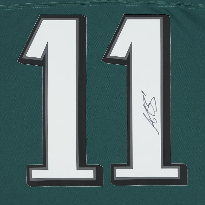 A.J. Brown Philadelphia Eagles Autographed Midnight Green Nike Vapor F.U.S.E. Limited Jersey  