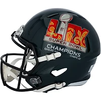 A.J. Brown Philadelphia Eagles Autographed Riddell Super Bowl LIX Champions Speed Replica Helmet 