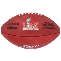 A.J. Brown Philadelphia Eagles Autographed Super Bowl LIX Wilson Duke Football