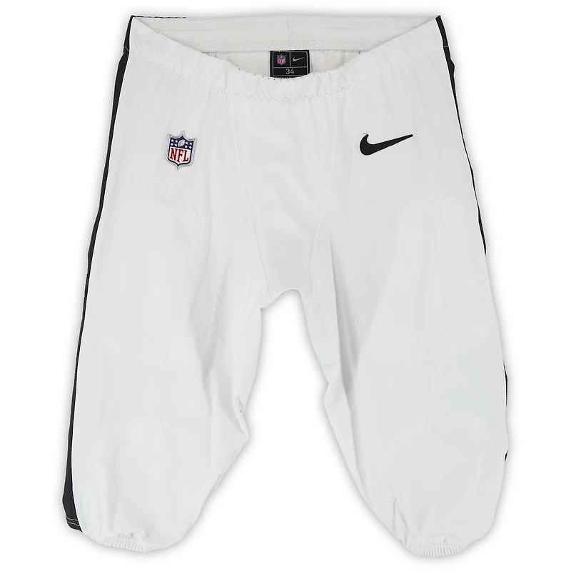 A.J. Brown Philadelphia Eagles Game-Used White Nike Pants vs. Pittsburgh Steelers on December 15, 2024