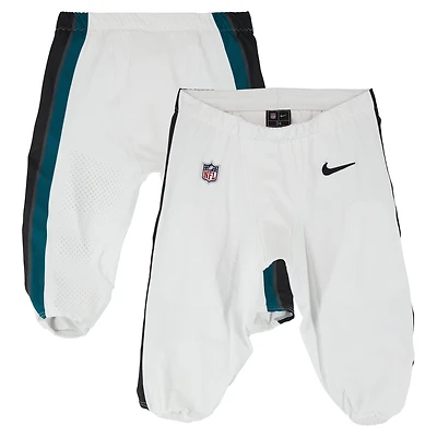 A.J. Brown Philadelphia Eagles Game-Used White Nike Pants vs. Pittsburgh Steelers on December 15, 2024