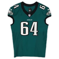 Maillot vert nuit n° 64 porté par Brett Toth des Eagles de Philadelphie contre les Buccaneers de Tampa Bay le 28 septembre 2025