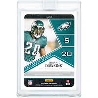 Brian Dawkins Philadelphia Eagles Autographed 2021 Panini One Red Lone Star Autograph Game-Used Quad-Color Relic #84 #4/7 Card