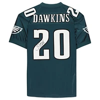 Brian Dawkins Philadelphia Eagles Autographed Midnight Green Mitchell & Ness Authentic Jersey