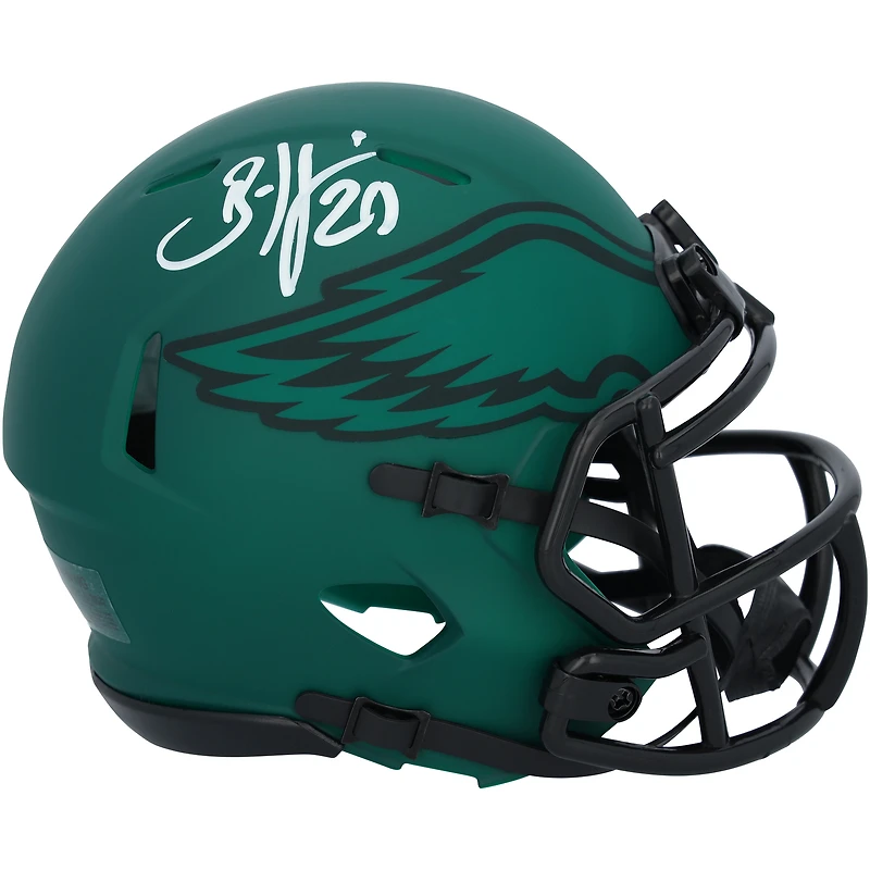 Brian Dawkins Philadelphia Eagles Autographed Riddell Rave Speed Mini Helmet