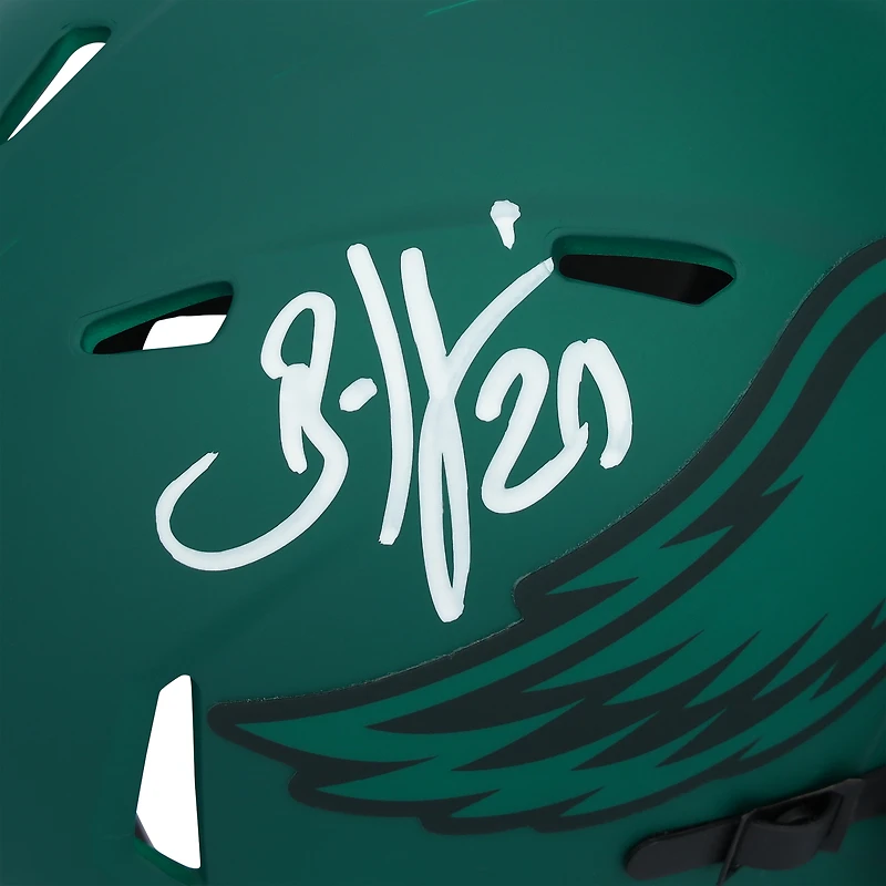 Brian Dawkins Philadelphia Eagles Autographed Riddell Rave Speed Mini Helmet