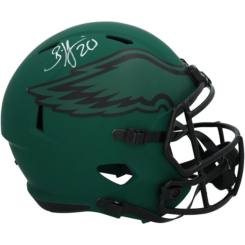 Brian Dawkins Philadelphia Eagles Autographed Riddell Rave Speed Replica Helmet