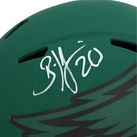 Brian Dawkins Philadelphia Eagles Autographed Riddell Rave Speed Replica Helmet