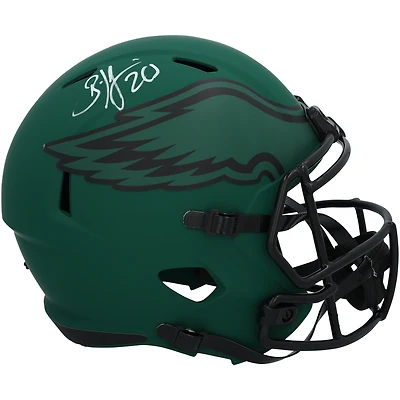 Brian Dawkins Philadelphia Eagles Autographed Riddell Rave Speed Replica Helmet