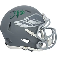 Brian Dawkins Philadelphia Eagles Autographed Riddell Slate Speed Mini Helmet
