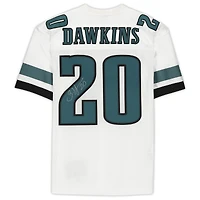 Brian Dawkins Philadelphia Eagles Autographed White Mitchell & Ness Authentic Jersey