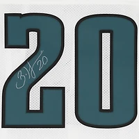 Brian Dawkins Philadelphia Eagles Autographed White Mitchell & Ness Authentic Jersey
