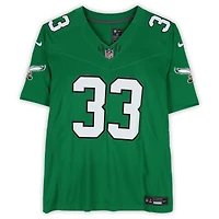 Cooper DeJean Philadelphia Eagles Autographed Kelly Green Nike Limited Jersey