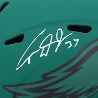 Cooper DeJean Philadelphia Eagles Autographed Riddell Rave Speed Replica Helmet  