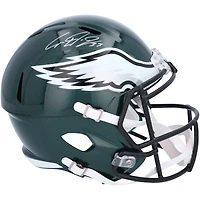 Cooper DeJean Philadelphia Eagles Autographed Riddell Speed Replica Helmet