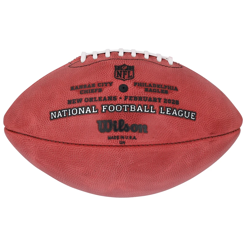 Cooper DeJean Philadelphia Eagles Autographed Super Bowl LIX Wilson Duke Football