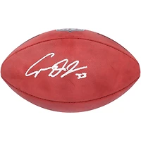 Cooper DeJean Philadelphia Eagles Autographed Wilson Duke Full Color Football