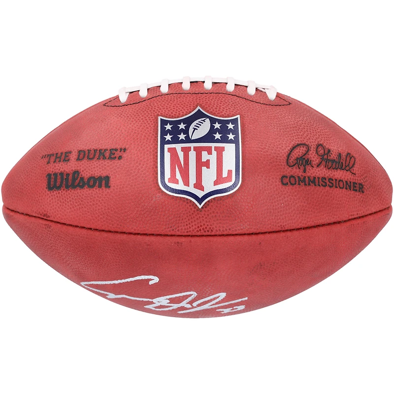 Cooper DeJean Philadelphia Eagles Autographed Wilson Duke Full Color Football