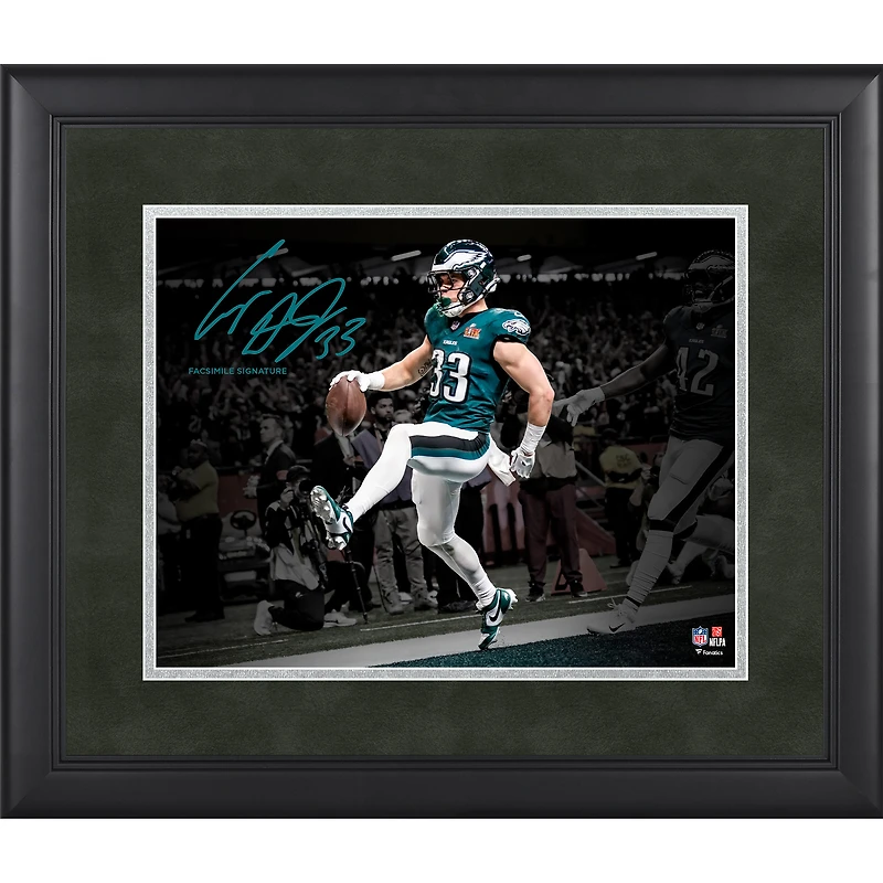 Photographie encadrée de Cooper DeJean, Eagles de Philadelphie, 11" x 14"