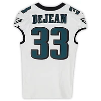 Cooper DeJean Philadelphia Eagles Game-Used #33 White Jersey vs. Los Angeles Chargers on December 8, 2025