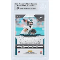 Dallas Goedert Philadelphia Eagles Autographed 2020 Panini Prizm Prizms Red Ice #171 Beckett Fanatics Witnessed Authenticated Card