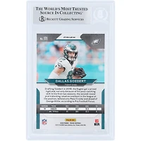 Dallas Goedert Philadelphia Eagles Autographed 2020 Panini Prizm Red White & Blue #171 Beckett Fanatics Witnessed Authenticated Card