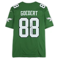 Dallas Goedert Philadelphia Eagles Autographed Kelly Green Nike Vapor F.U.S.E. Limited Jersey  