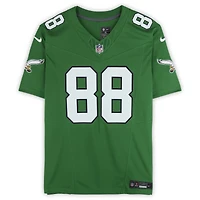 Maillot Nike Vapor F.U.S.E. Limited dédicacé par Kelly Green des Philadelphia Eagles par Dallas Goedert