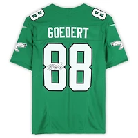 Dallas Goedert Philadelphia Eagles Autographed Nike Kelly Green Limited Jersey 