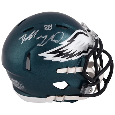 Dallas Goedert Philadelphia Eagles Autographed Riddell Speed Mini Helmet