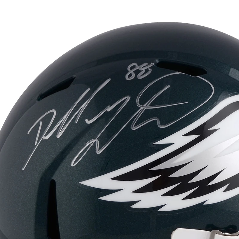 Dallas Goedert Philadelphia Eagles Dédicacé Riddell Speed ​​Replica Casque