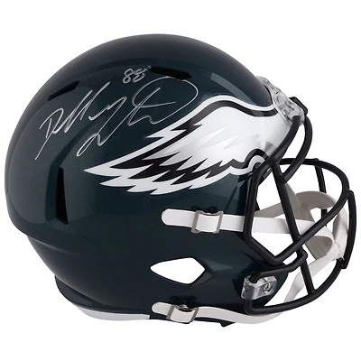 Dallas Goedert Philadelphia Eagles Dédicacé Riddell Speed ​​Replica Casque