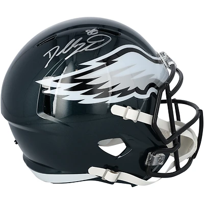 Casque Riddell Speed ​​Champions Speed ​​autographié par Dallas Goedert des Philadelphia Eagles